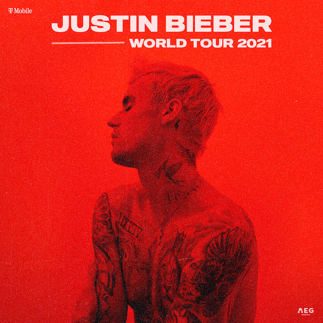 Justin Bieber will perform in Buffalo in 2021. (Image courtesy of KeyBank Center Public Relations)