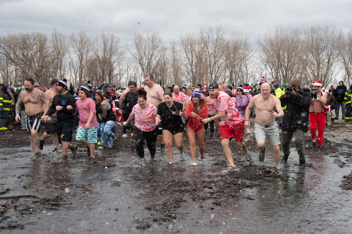 2022 Buffalo Polar Plunge images by volunteer photographer Ken Smith/courtesy of Special Olympics New York.