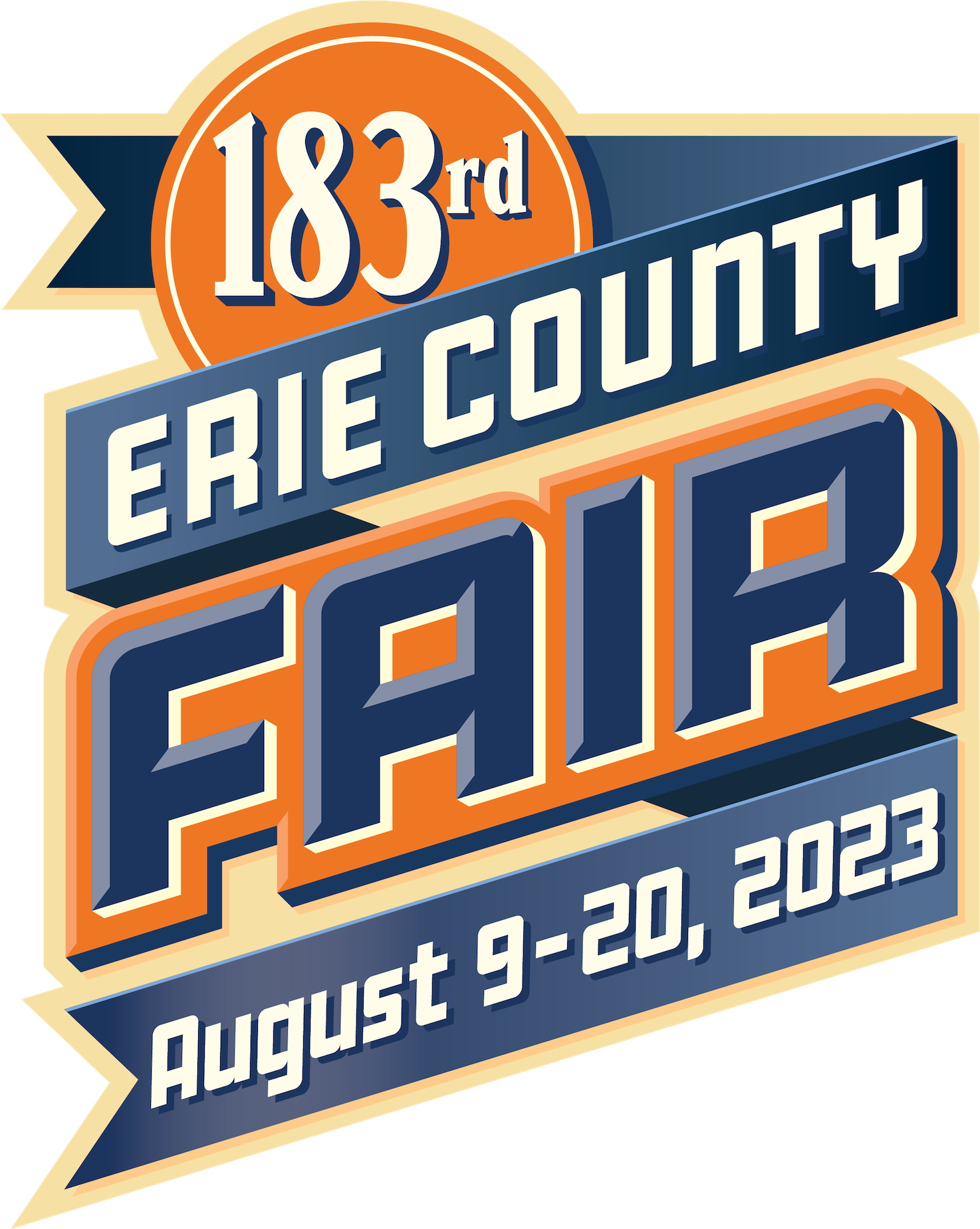 Erie County Fair logo courtesy of the venue