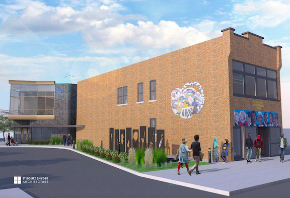 Colored Musicians Club expansion renderings provided by the Office of Gov. Kathy Hochul