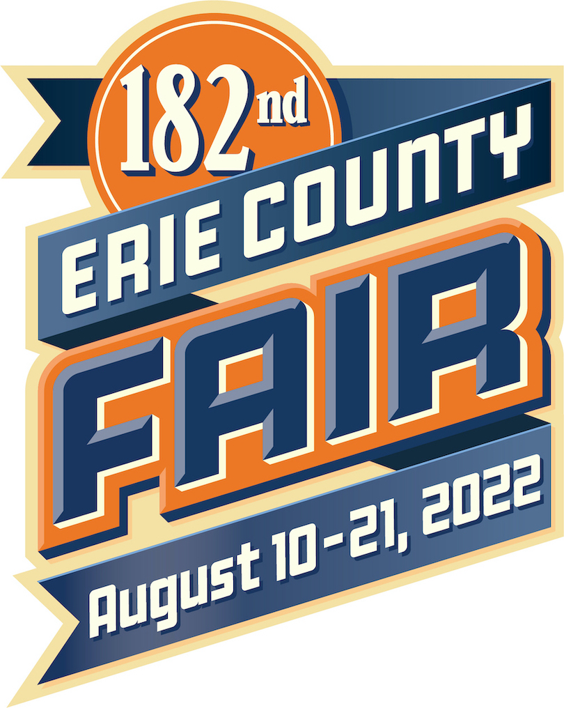 Erie County Fair logo courtesy of the Erie County Agricultural Society.