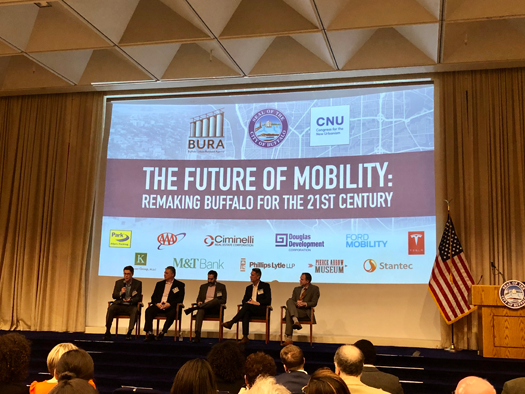 The City of Buffalo's Future of Mobility conference. (Image courtesy of AAA)