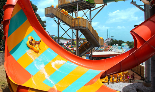 Wahoo Wave images provided by Six Flags Darien Lake.