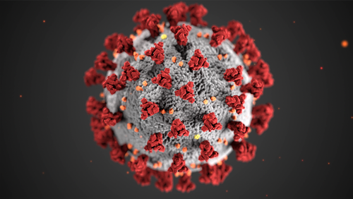 Coronavirus image courtesy of the Centers for Disease Control and Prevention