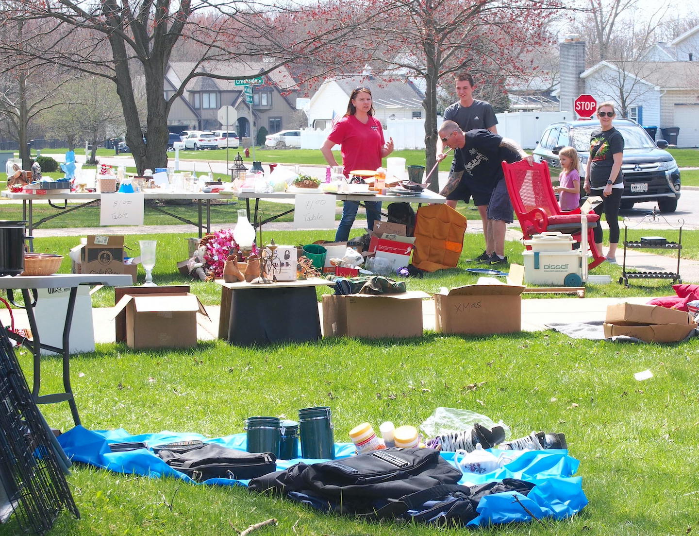 A garage sale to benefit Forgotten Felines of WNY was held April 15.