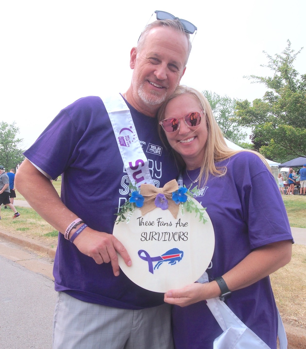 Tom and Jody Fogarty at Relay For Life.