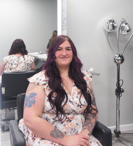 Sarah Santella said that, as a hairdresser and salon owner, she likes `to help people embrace or enhance their image.`