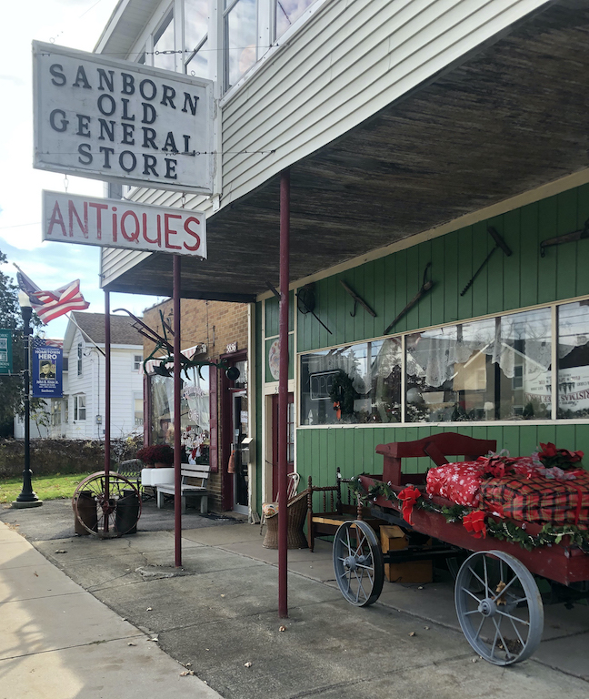 Sanborn Old General Store is packed with goodies for the holidays, with antiques, collectibles, unique gifts and much more. (Submitted photos)