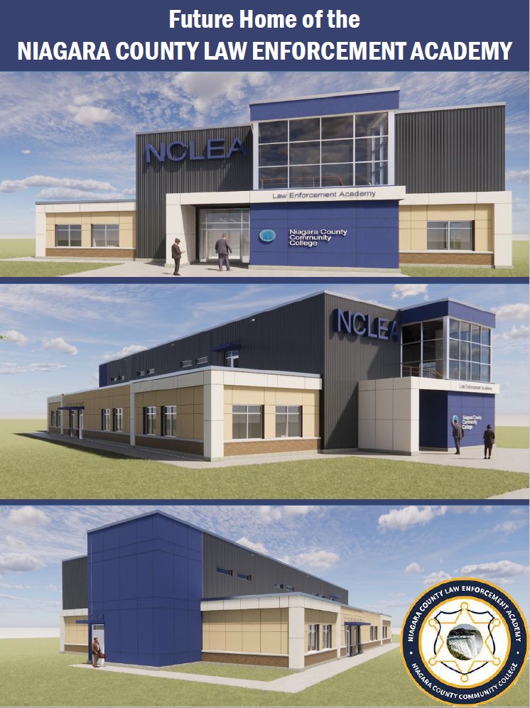 The future home of the Niagara County Law Enforcement Academy. (NCCC image).