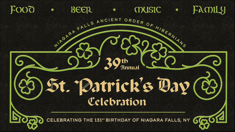 The Niagara Falls Convention Center welcomes the return of Western New York's largest St. Patrick's Day party on Friday, March 17. (Image courtesy of Destination Niagara USA)