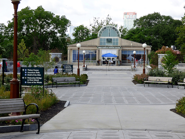 A look at the new `face` of Niagara Falls State Park. (File photo)