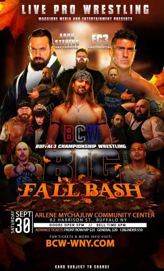 `The Big Fall Bash` photo courtesy of Buffalo Championship Wrestling