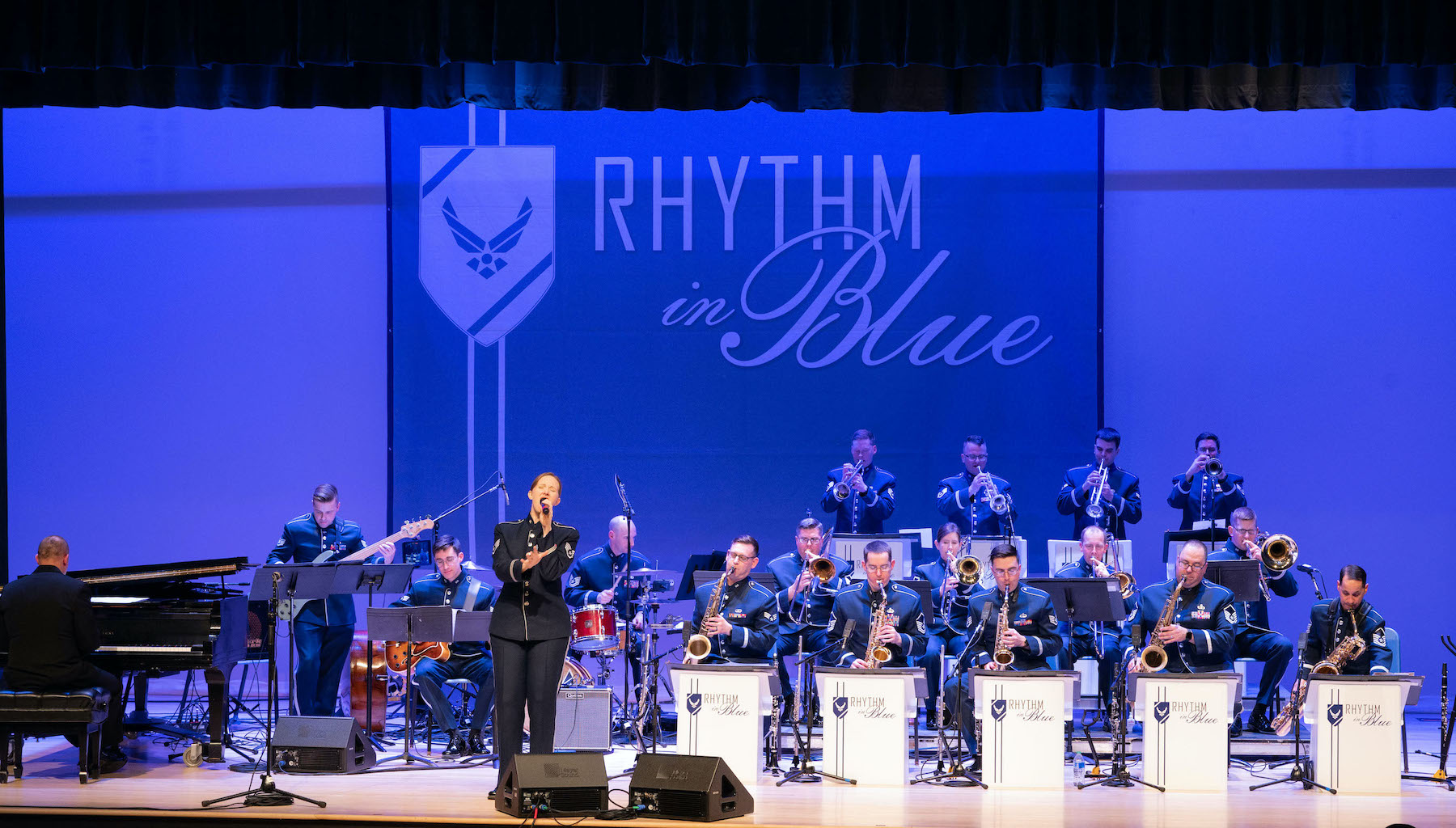 The 914th Air Refueling Wing will host a free concert from 5:30-7 p.m. Thursday, Aug. 24, at the air base. The United States Air Force Heritage of America Band will present Rhythm in Blue, the unit's dynamic jazz ensemble, as the featured performer. The concert celebrates the 75th anniversary of the Air Force Reserve and highlights the Western New York military. (Submitted photos courtesy of the Office of Public Affairs, 914th Air Refueling Wing)