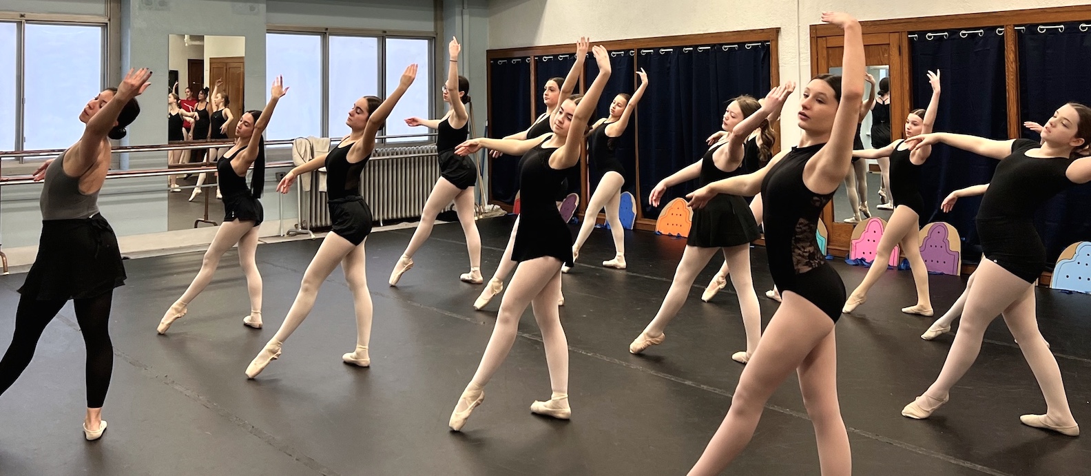 Greater Niagara Ballet Company dancers and teachers prepare for the spring `Silver & Snow` show at the Niagara Arts and Cultural Center. (Photos by Mark Yerger)