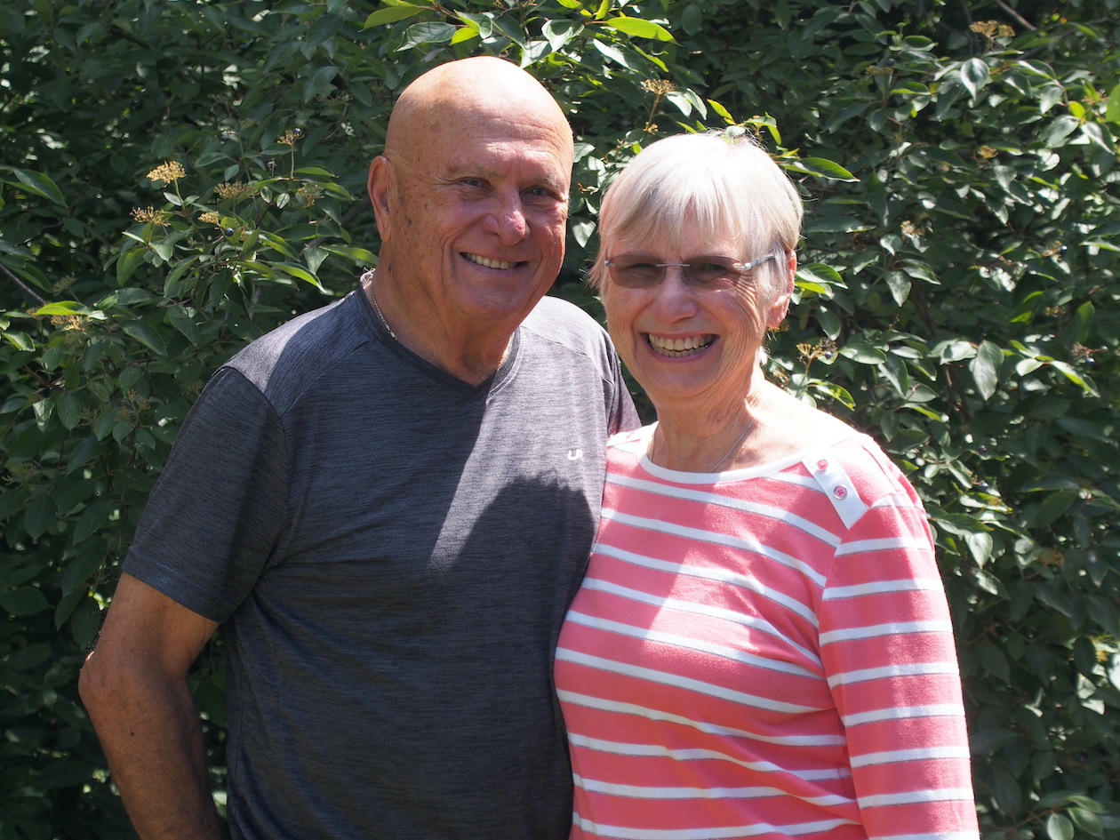 Jim and Mary Pinckney say they set up and facilitate support groups because, as Mary explained, `it's been a desire of our heart to help other people who are going through` caring for people with Alzheimer's disease and other dementias.