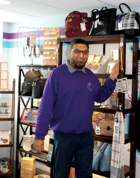 Fahim Mojawalla, co-owner of Island ship Center, 1879 Whitehaven Road, has found transformation by kicking a sugar addiction and gaining self-awareness. (Photo by Karen Carr Keefe)