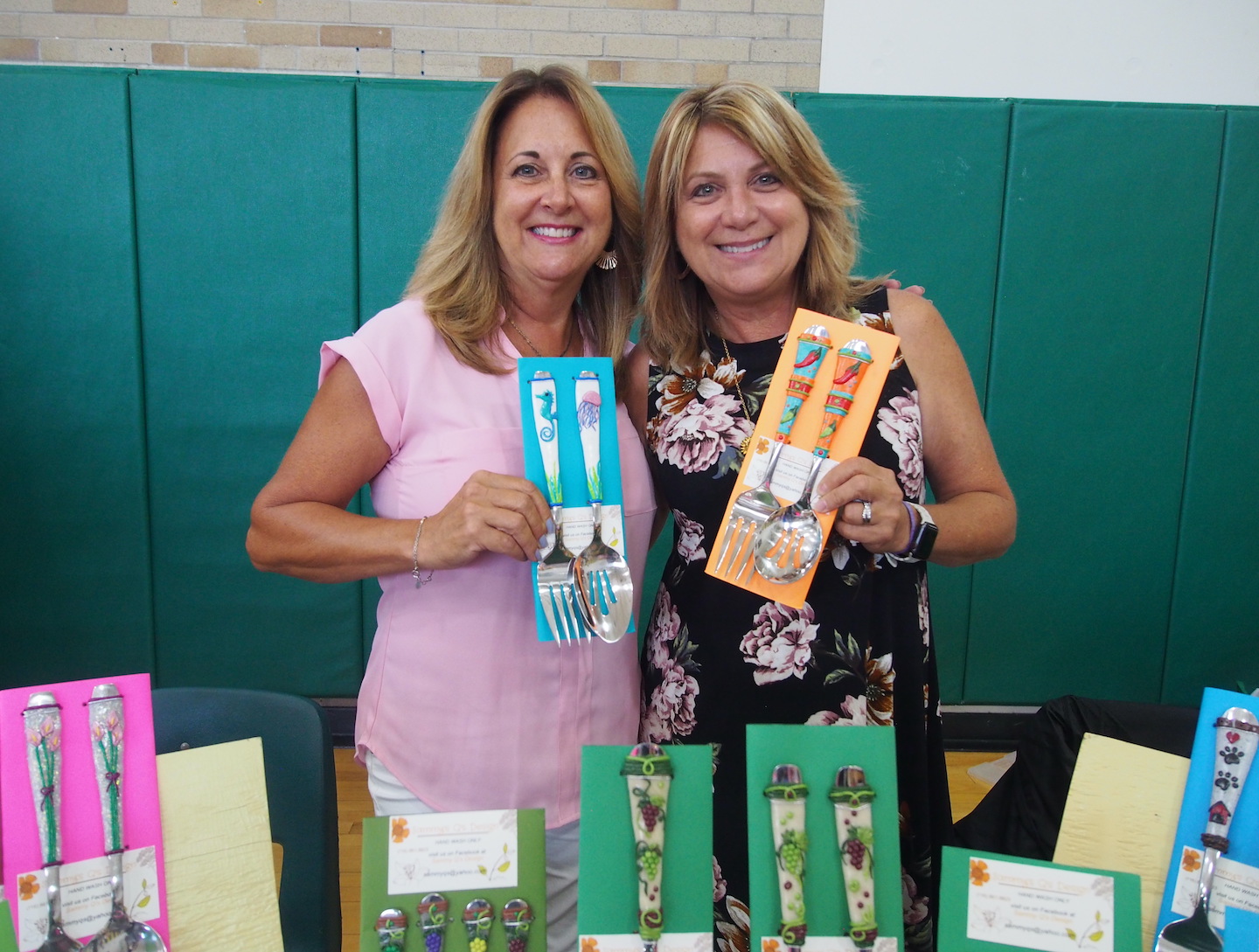 Sandy Merletti and Tammy Irving are neighbors who became crafting partners, eventually leading them to running a business together.
