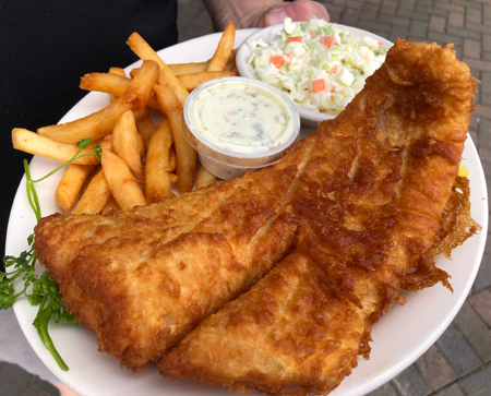 This is the fish to beat: Four-time champion Apple Granny Restaurant in Lewiston.