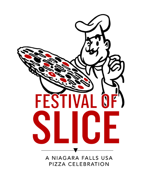 `Festival of Slice` logo courtesy of Destination Niagara USA