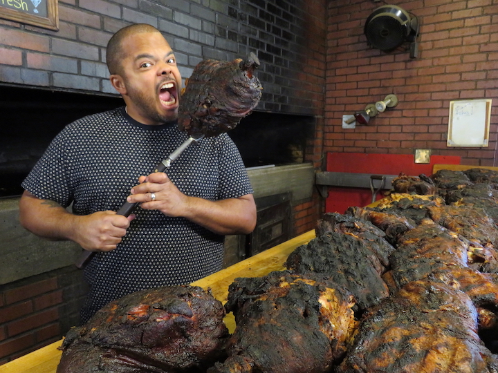Roger Mooking on `Man Fire Food.` (Cooking Channel photo)
