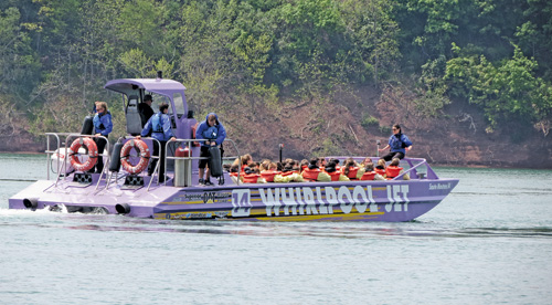 Whirlpool Jet Boat Tours was among those receiving REDI funds. (File photo)