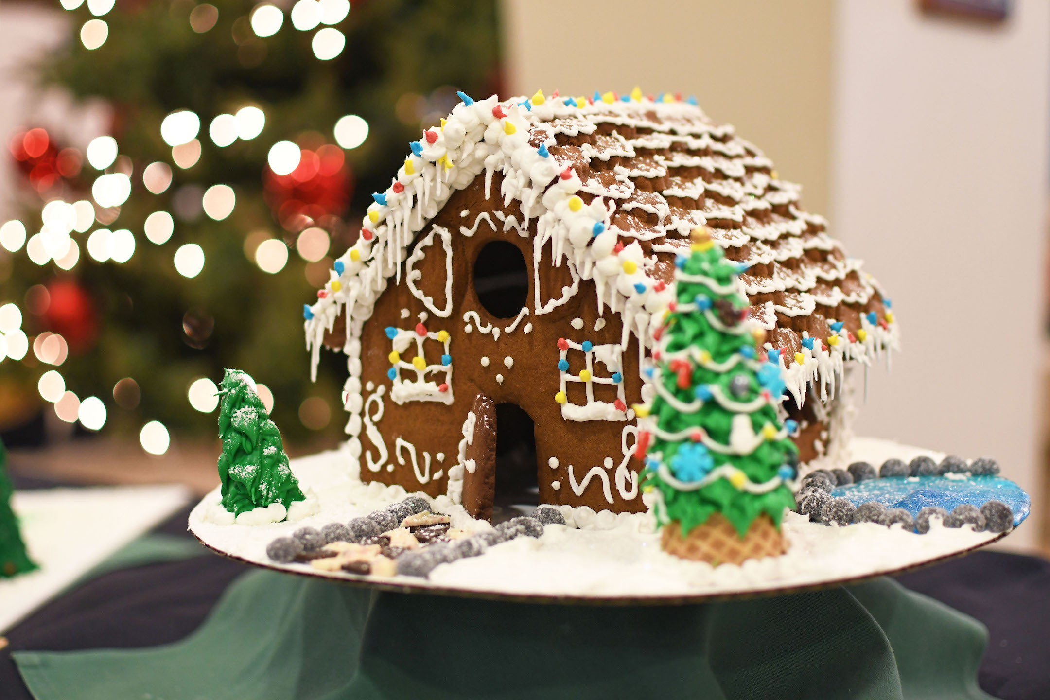 Pictured: The winner from the 2021 gingerbread competition at NFCI. (NCCC photo)