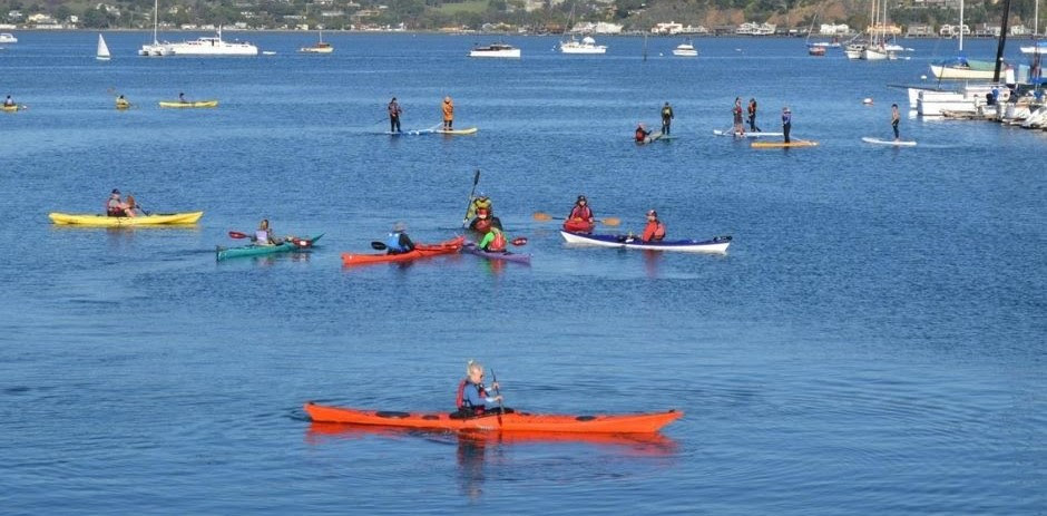 A record 37.9 million participants engaged in paddlesports like kayaking, stand up paddleboarding, canoeing and more during the pandemic in 2020, according to the Outdoor Foundation. Kayakers and stand-up paddleboarders, like those seen here, represent the largest group and fastest growing group, respectively, of paddlesports participants. (Photo courtesy of American Canoe Association)