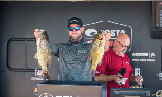Neil Farlow was declared the winner. (Photo by Charles Waldorf/Costa FLW)