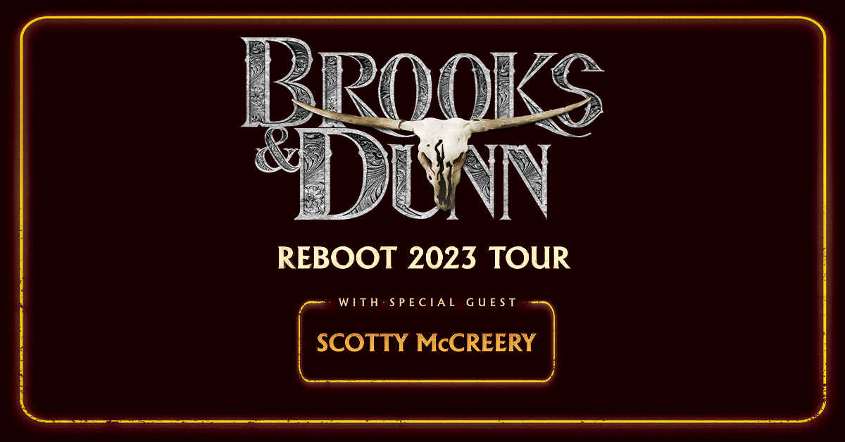 Brooks & Dunn, `Reboot 2023 Tour.` (Image courtesy of KeyBank Center Public Relations)