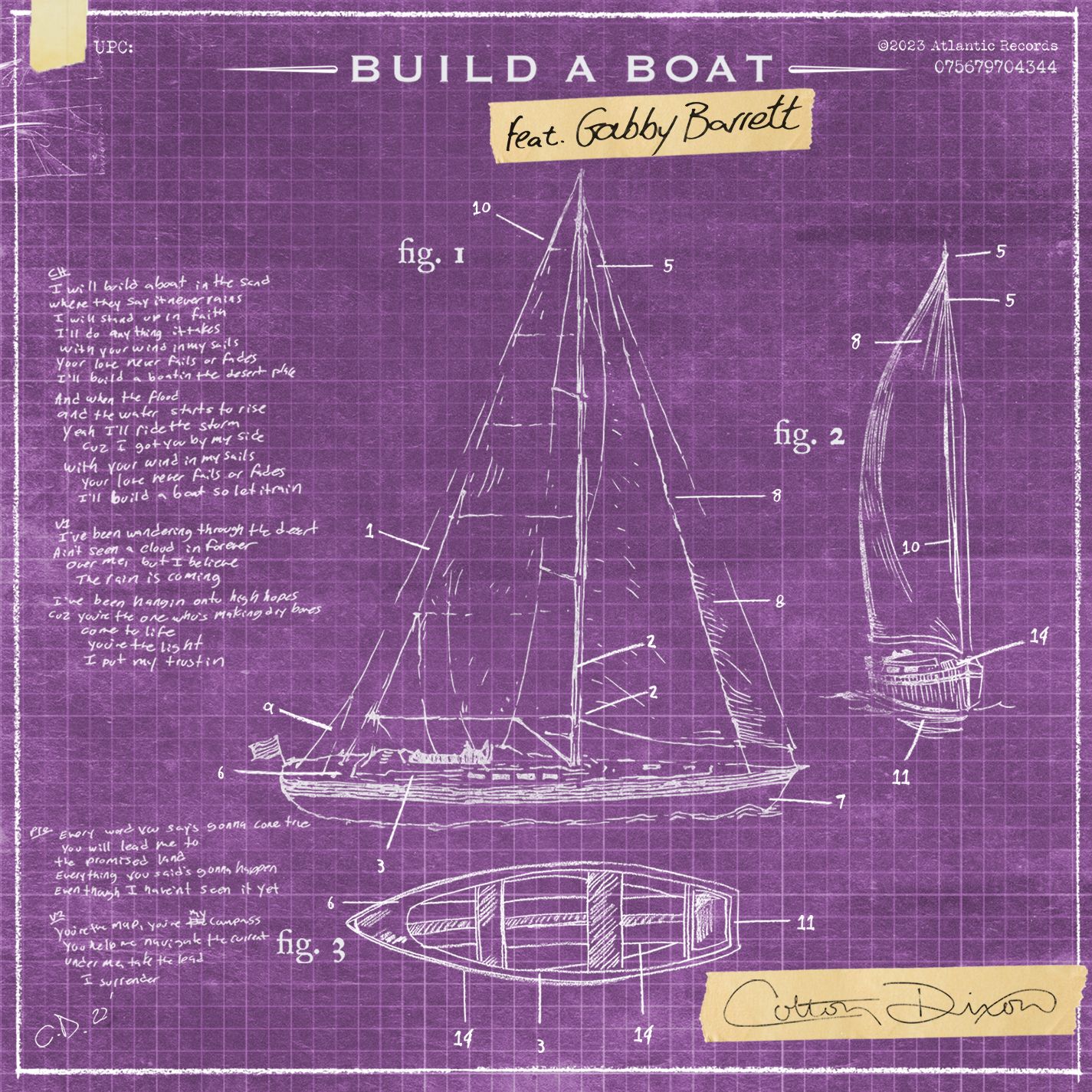 Colton Dixon and Gabby Barrett team for `Build A Boat` (Image courtesy of The Media Collective)
