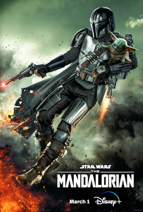 Key art and scenes from season 3 of `The Mandalorian,` streaming exclusively on Disney+. (key art and images © and courtesy of Disney Media & Entertainment Distribution)