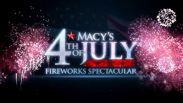`Macy's 4th of July Fireworks Spectacular` (NBC logo)