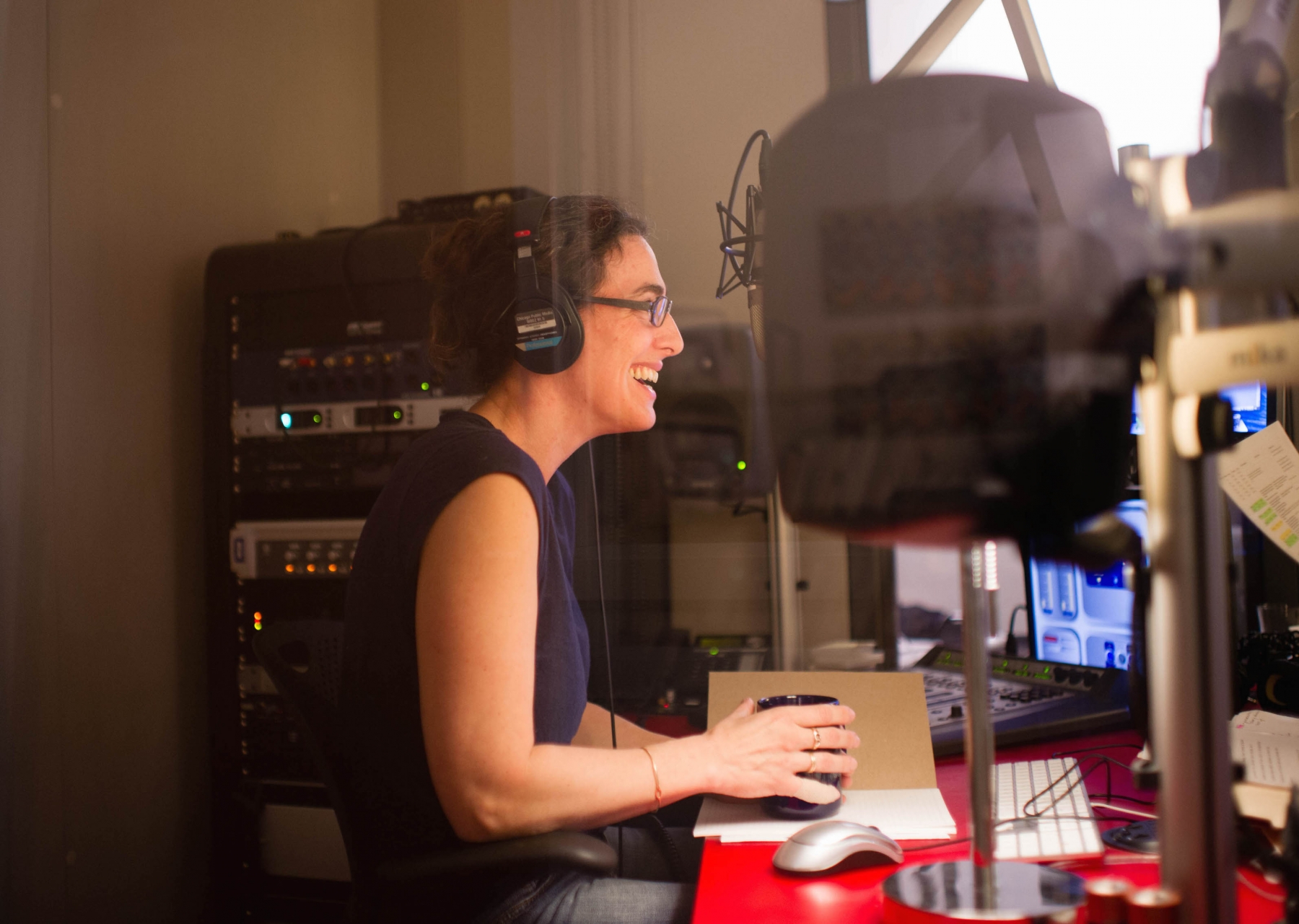 Sarah Koenig in studio. (Photo by Elise Bergerson)