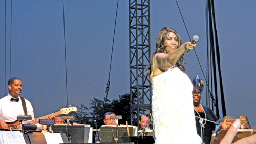 Aretha Franklin at Artpark