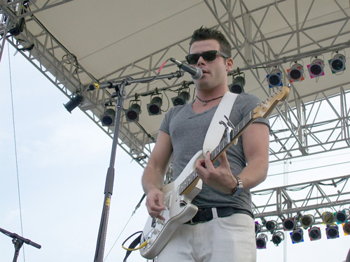 David Nolf is pictured performing at Artpark in 2012.