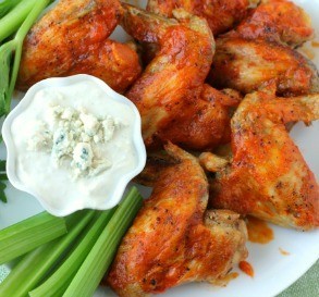 Food.com chicken wings (submitted image)