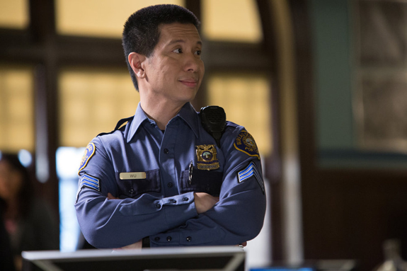 `Grimm`: Reggie Lee as Sgt. Wu. (NBC photo by Scott Green) 