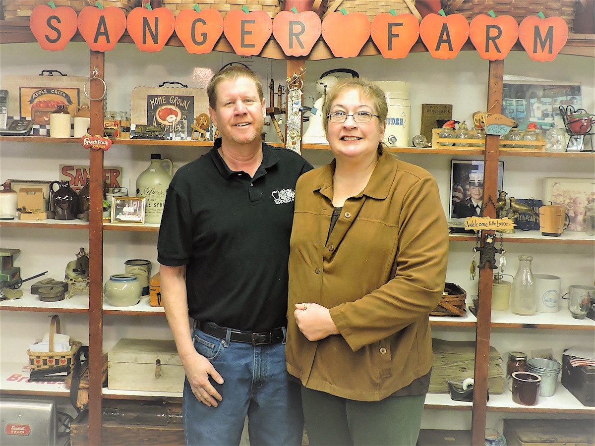 Mike and Sandy Tuck of Sanger Farms.