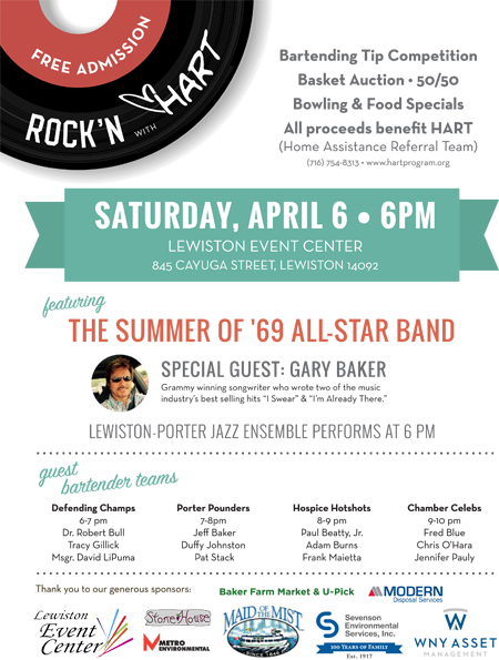 HART fundraiser returns to Lewiston Event Center with Summer of '69 ...