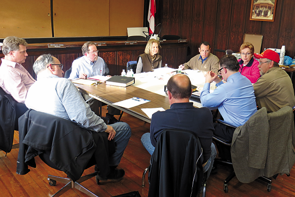 The Village of Lewiston Planning Board met Thursday to review proposals submitted by Ellicott Development and James Jerge.