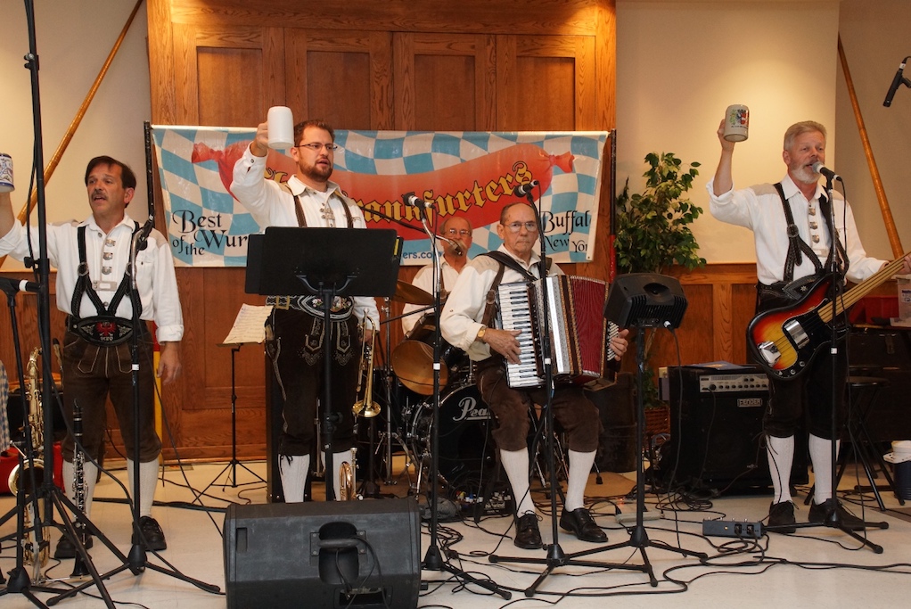 Guests can enjoy the music of `The Frankfurters` at Niagara History's annual Oktoberfest celebration, Saturday, Oct. 21.