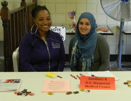 Volunteer Fair participants were many and represented numerous interests.