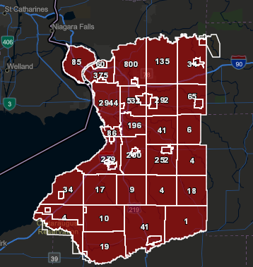 map of erie county ny covid cases  Stats For June 12 map of erie county ny covid cases