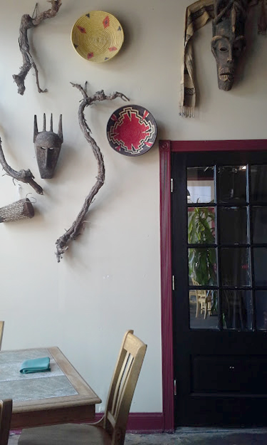 Inside Thea's.