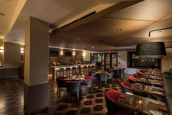 The newly remodeled Western Door Steakhouse at Seneca Niagara Resort & Casino.